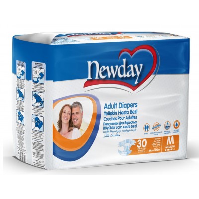 Підгузки для дорослих  NewDay Adult Diapers M, 30шт