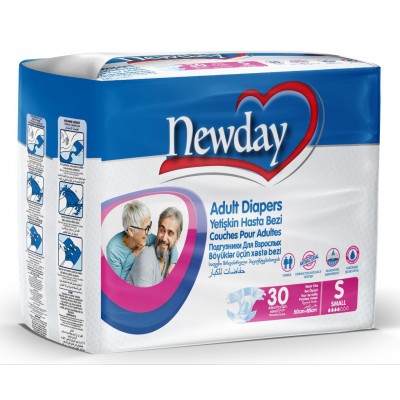 Підгузки для дорослих  NewDay Adult Diapers S, 30шт