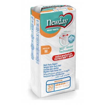 Підгузники труси для дорослих NewDay Adult Pants M, 30шт