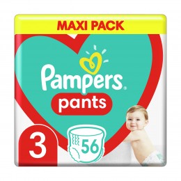 Pampers pants 3 (6-10кг) 56шт
