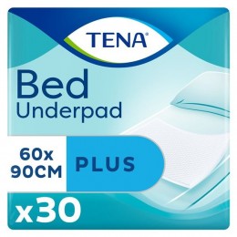 Одноразовые впитывающие пеленки TENA Bed plus 90x60 см. 30 шт.
