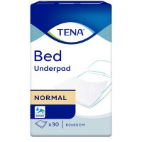 Пеленки гигиенические впитывающие TENA BED Normal (Тена Бид Нормал) размер 60 см х 60 см 30 шт