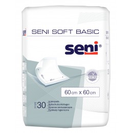 Пеленки гигиенические SENI SOFT Basic 60х60 см. (30 шт.)