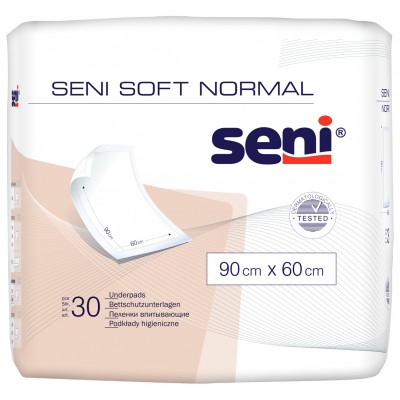 Пелюшки гігієнічні SENI SOFT Normal 90х60 см. (30 шт.)